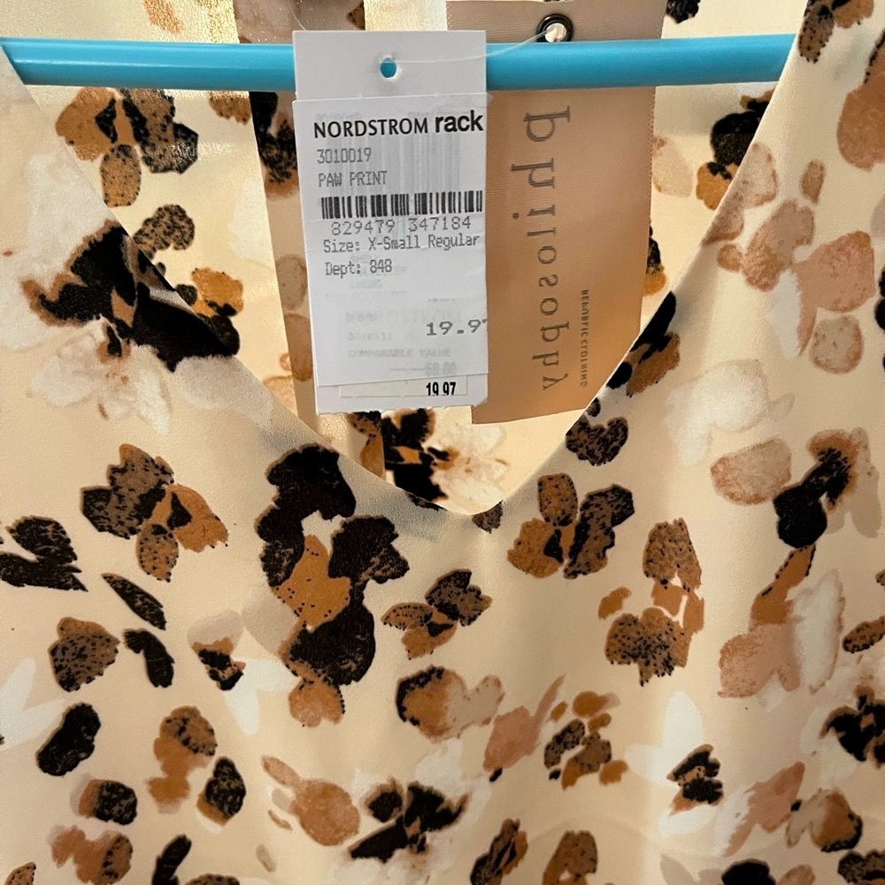 NWT Philosophy women’s top, x-small